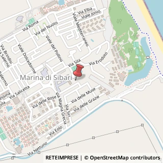 Mappa Piazza degli ulivi, 335, 87011 Castelsilano, Crotone (Calabria)
