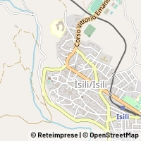 Hartă Isili