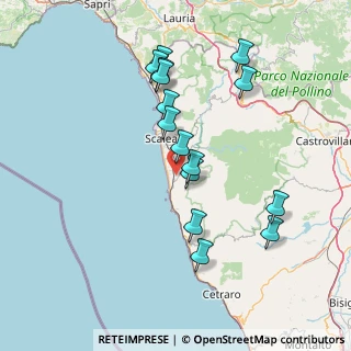 Mappa Via Aulo Giano Parrasio, 87020 Grisolia CS, Italia (15.77133)