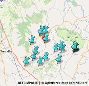 Mappa Strada provinciale, 09090 Curcuris OR, Italia (7.8055)