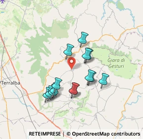 Mappa Strada provinciale, 09090 Curcuris OR, Italia (6.56)