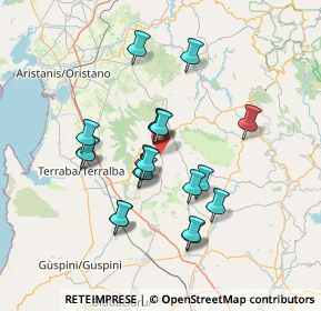 Mappa Strada provinciale, 09090 Curcuris OR, Italia (13.418)