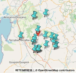 Mappa Strada provinciale, 09090 Curcuris OR, Italia (13.418)