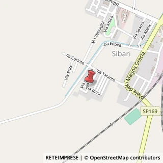 Mappa Via Itaca, 7, 87011 Rende, Cosenza (Calabria)