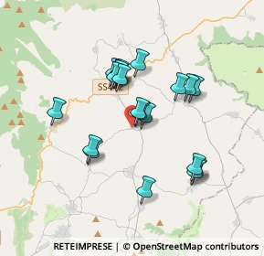 Mappa Via Canali, 09090 Curcuris OR, Italia (3.261)
