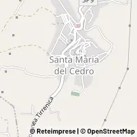 Mapa Santa Maria del Cedro