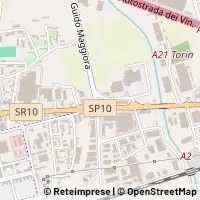 Map Asti