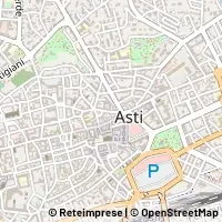 Mapa Asti