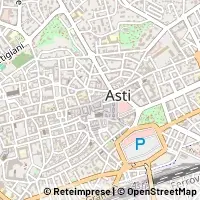 Kaart Asti