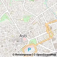Kaart Asti