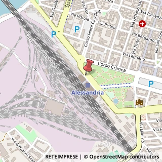 Mappa Piazza curiel eugenio 8, 15100 Alessandria, Alessandria (Piemonte)