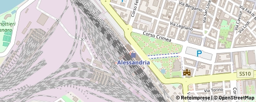 Mappa Alessandria