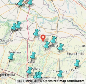 Mappa Via A. Gelatti, 41033 Concordia Sulla Secchia MO, Italia (23.686)
