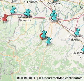 Mappa Via Portone Rosso, 29029 Rivergaro PC, Italia (21.52733)