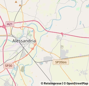 Mappa 15122 Alessandria AL, Italia (4.8445)