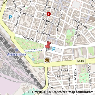 Mappa Piazza Giuseppe Garibaldi, 58, 15121 Alessandria, Alessandria (Piemonte)