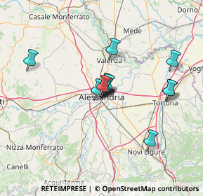 Mappa Via Camillo Cavour, 15100 Alessandria AL, Italia (10.39333)