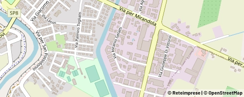 Mappa Concordia sulla Secchia