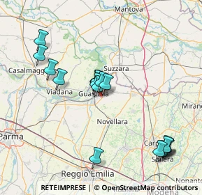 Mappa Via Consorzio, 42016 Guastalla RE, Italia (15.34611)