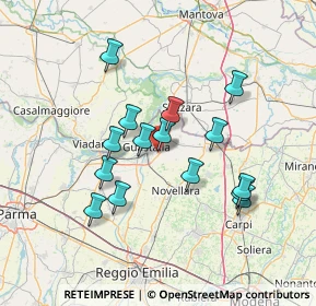 Mappa Via Consorzio, 42016 Guastalla RE, Italia (12.634)