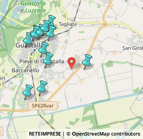 Mappa Via Consorzio, 42016 Guastalla RE, Italia (2.2125)