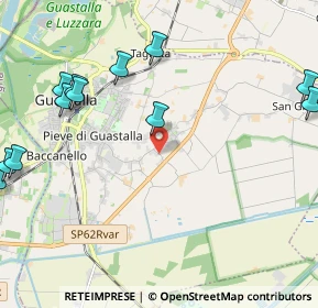 Mappa Via Consorzio, 42016 Guastalla RE, Italia (2.84167)
