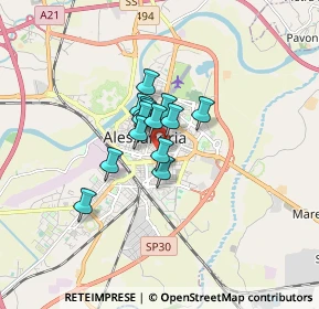 Mappa 15100 Alessandria AL, Italia (0.92429)