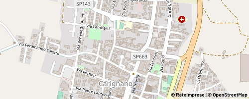 Mappa Carignano