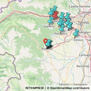 Mappa Strada delle Cascine, 10064 Pinerolo TO, Italia (15.9165)