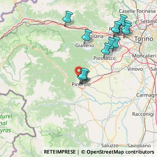 Mappa Strada delle Cascine, 10064 Pinerolo TO, Italia (17.44615)