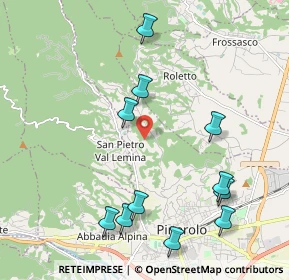 Mappa Strada delle Cascine, 10064 Pinerolo TO, Italia (2.32818)