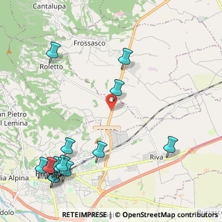 Mappa Via Torino S.S., 10064 Roletto TO, Italia (2.98533)