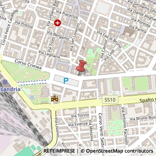 Mappa Piazza Giuseppe Garibaldi, 21, 15121 Alessandria, Alessandria (Piemonte)