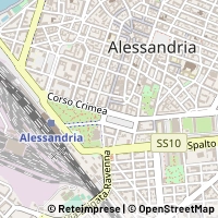 Kaart Alessandria