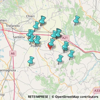 Mappa Via Villanova, 10046 Isolabella TO, Italia (6.40842)