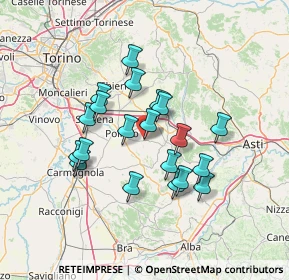 Mappa 10046 Isolabella TO, Italia (11.6455)