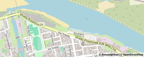 Mappa Boretto