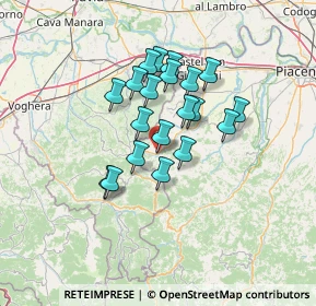 Mappa Nibbiano I Bivio Per Pecorara, 29010 Nibbiano PC, Italia (10.458)