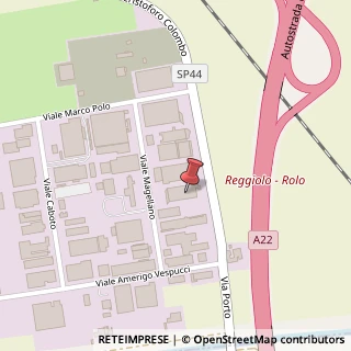 Mappa Via Cristoforo Colombo, 18, 42046 Reggiolo, Reggio nell'Emilia (Emilia Romagna)