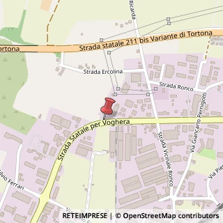 Mappa Strada Statale per Voghera, 52, 15057 Tortona, Alessandria (Piemonte)