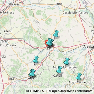 Mappa Via Giacinto Corsi, 14100 Asti AT, Italia (15.52167)