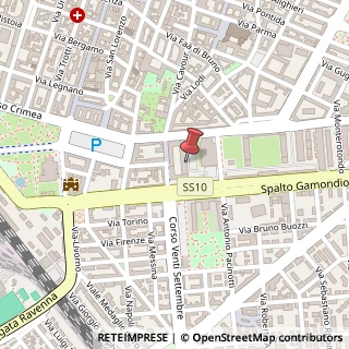 Mappa Piazza Giorgio Ambrosoli, 13, 15121 Alessandria, Alessandria (Piemonte)
