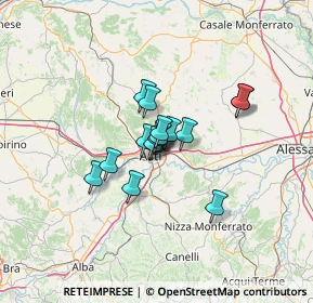 Mappa Via A. Monti, 14100 Asti AT, Italia (7.79)