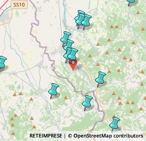 Mappa Viale degli Ibiscus, 27052 Godiasco Salice Terme PV, Italia (5.8295)