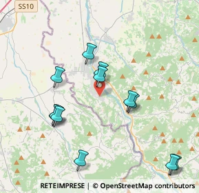Mappa Viale degli Ibiscus, 27052 Godiasco Salice Terme PV, Italia (4.0875)