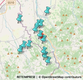 Mappa Viale degli Ibiscus, 27052 Godiasco Salice Terme PV, Italia (3.21)