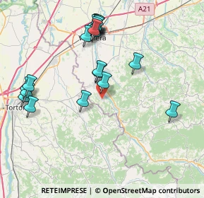 Mappa Viale degli Ibiscus, 27052 Godiasco Salice Terme PV, Italia (8.4985)