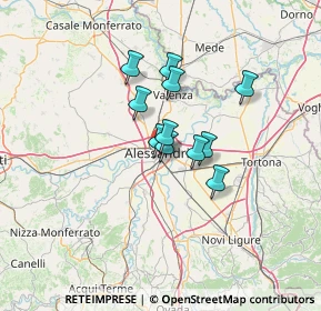 Mappa Via Mondovì, 15100 Alessandria AL, Italia (8.79)
