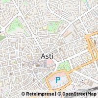 Hartă Asti