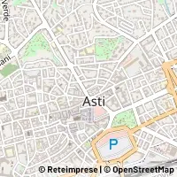 Mapa Asti